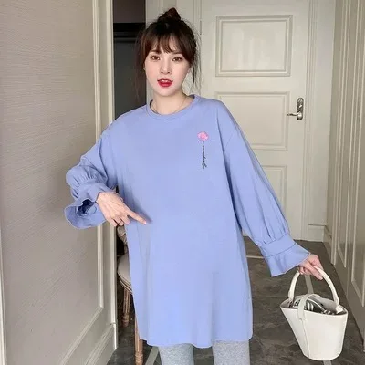 

Maternity Pregnant Baby Loading 2022 Funny Women T Shirt Girl Shirt New Mom green Big Size Clothes