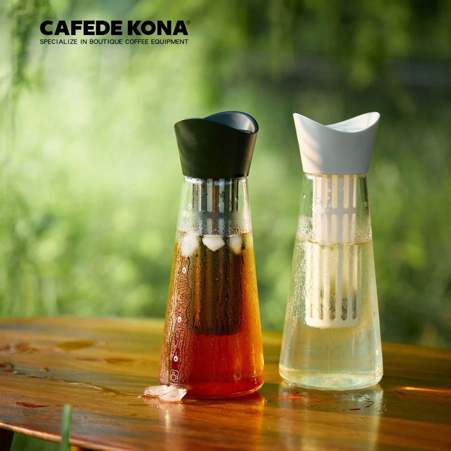

CAFEDE KONA Cold Brew Pot 780ml Coffee Maker Slow Drip Brewer Coffee Filter Create Low Acidity And Low Bitterness Coffee Flavor
