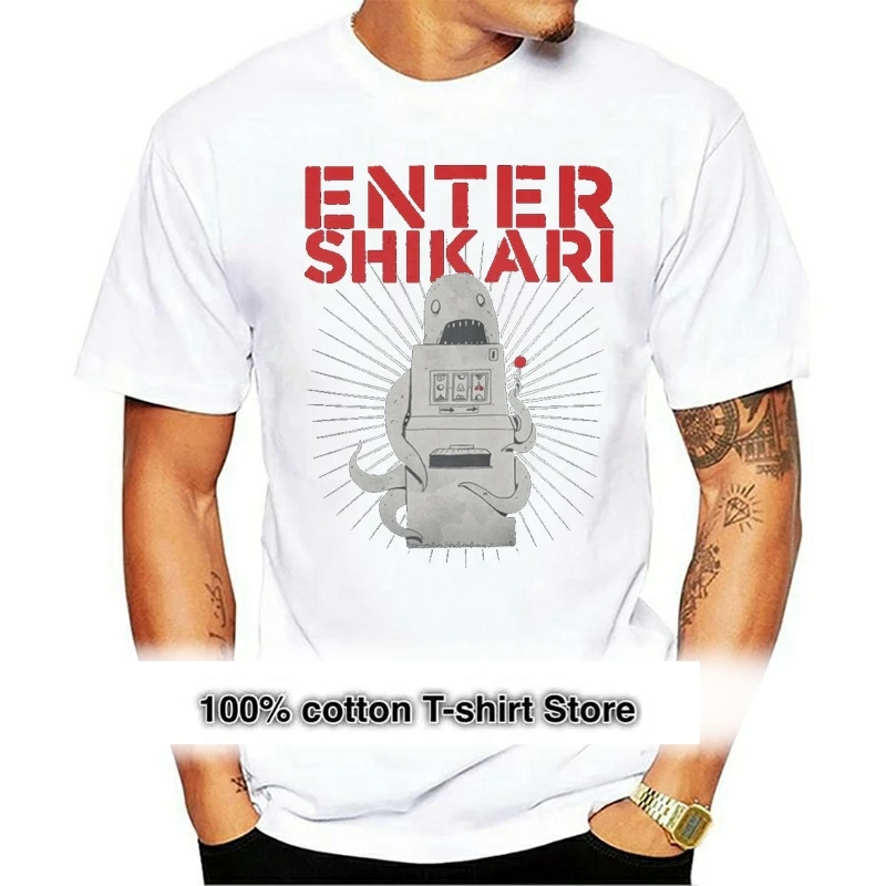 Футболка Enter Shikari 'Synaw' новые хлопковые Смешные топы унисекс футболка