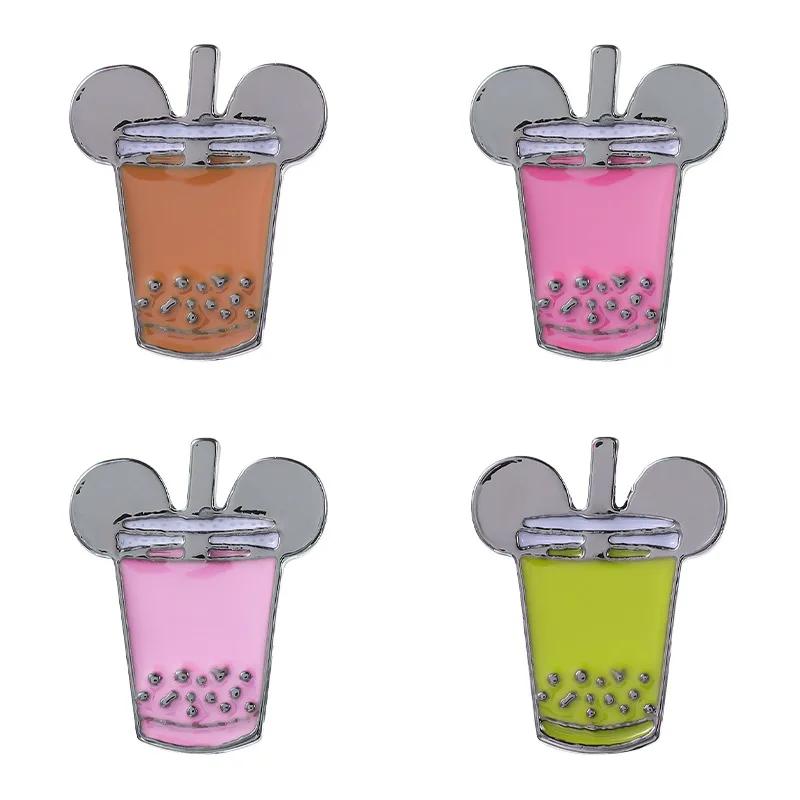 1pc Bow-tie Coffee Mug Strap Decoration Charms for Apple Watch Bands Accessories Cute BE HAPPY Charm for Iwatch Series Jewelry