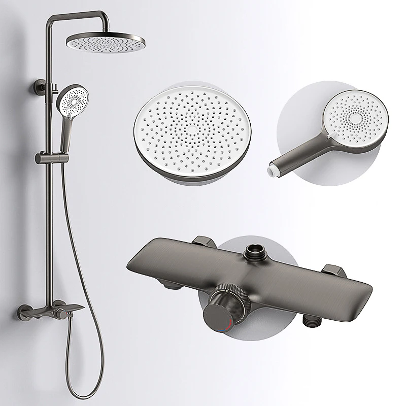 

Shower Head High Pressure Bathroom Extension Water-Saving Rainfall ShowerHead Adjustable Nozzle Shower Bathroom Accessories