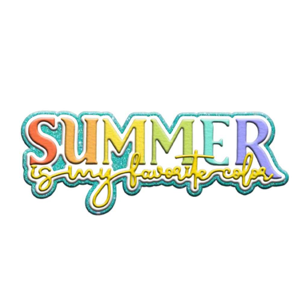 Летние штампы для рукоделия MangoCraft металлические сделай сам форма ножа