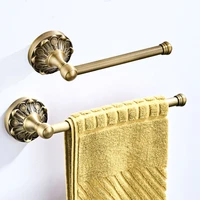 antique paper holder bronze black brass luxury wall mounted kitchen bathroom towel ring toilet paper shelf tissue roll hanger