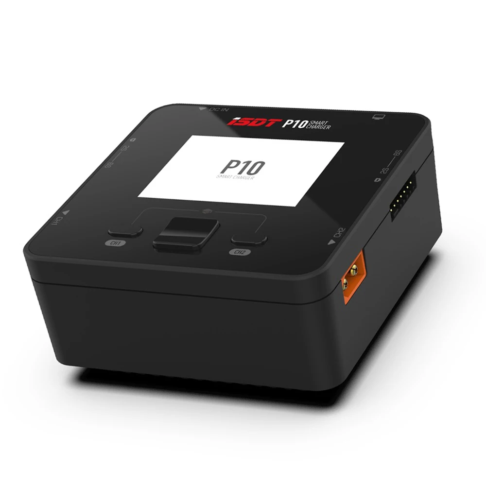 ISDT P10 10AX2 250WX2 DC Двухканальное умное зарядное устройство для 1S-6S Lipo Li-Ion Life NiCd NiMH LiHV PB Battery