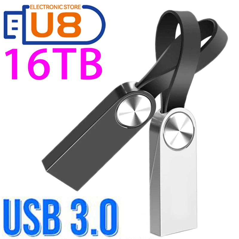 

Высокоскоростной флеш-накопитель USB 3,0, USB 3,0, флешка, флэш-накопитель на 1 ТБ, U-диск для компьютера, двойной интерфейс, металлическая флэш-память, U-диск