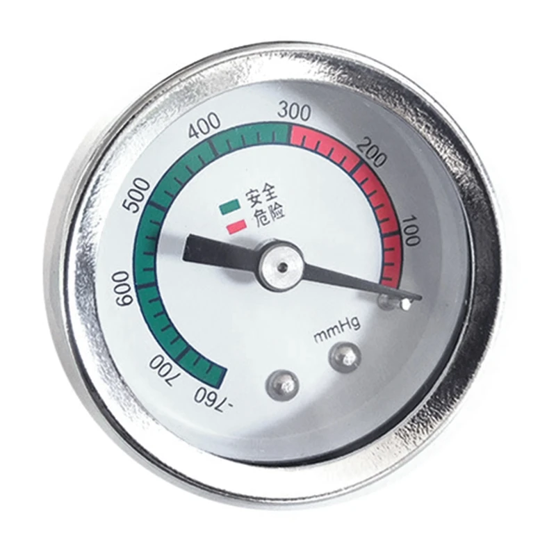 

Compact Vacuum Pressure Gauge Small Mini Pressure Gauge Diameter 4cm/1.6inches Connection Pipe 7.2mm/0.3in Durable