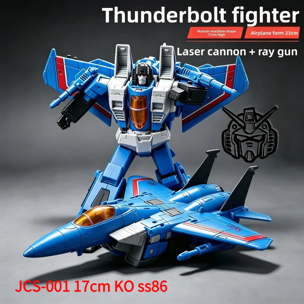 В наличии: Трансформируемая фигурка 17 см JCS001 Flying Team Thundercracker, игрушка-трансформер, подвижные части, модель KO ss86. (art.: 3920dccaeee65) - 3920dccaeee65