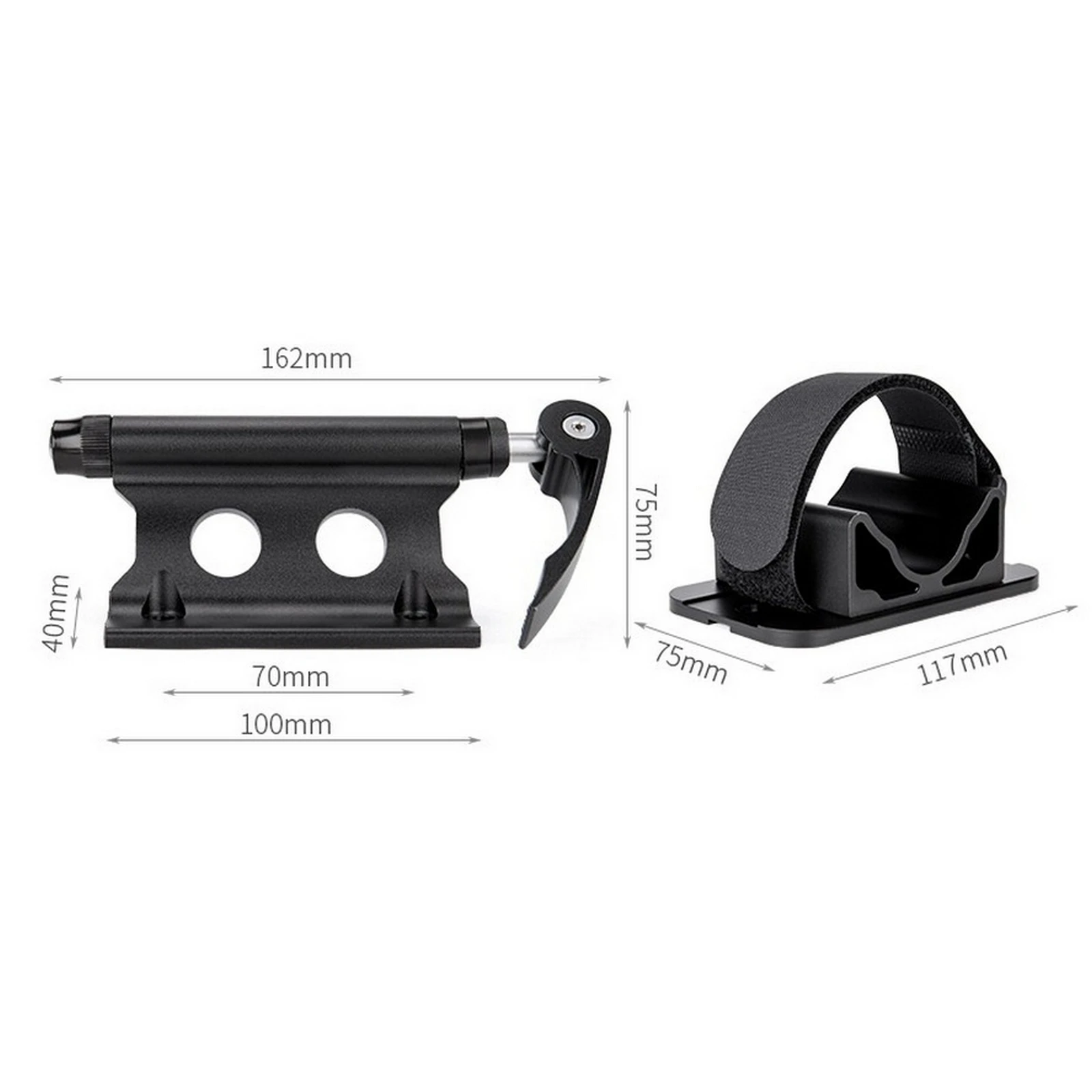 

Стойка для парковки велосипеда из алюминиевого сплава, быстросъемный зажим для крепления передней вилки велосипеда, кронштейн для багажа н...