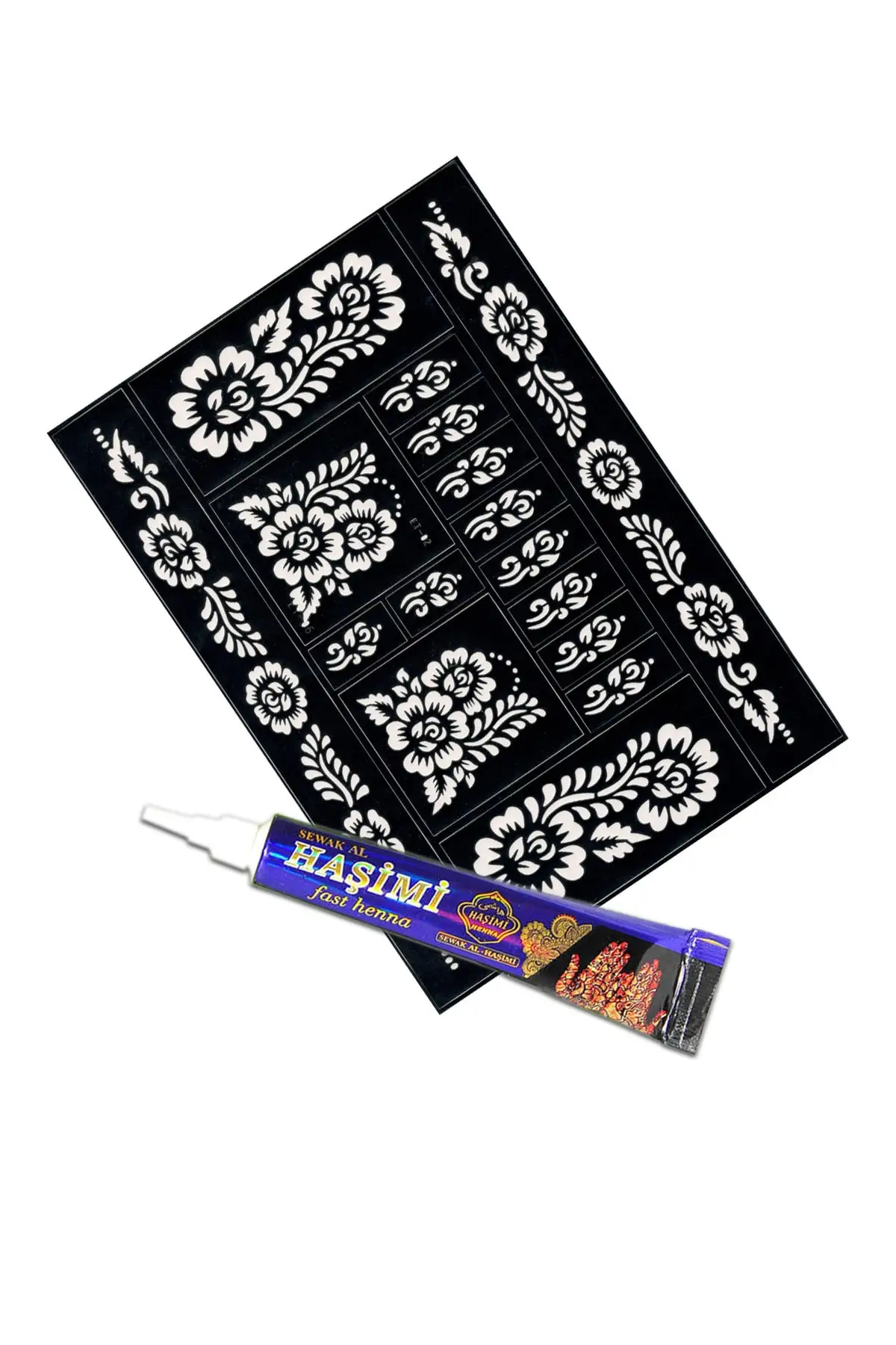 

HaimiDeseli Black Temporary Tattoo Indian henna henna bride veil welon