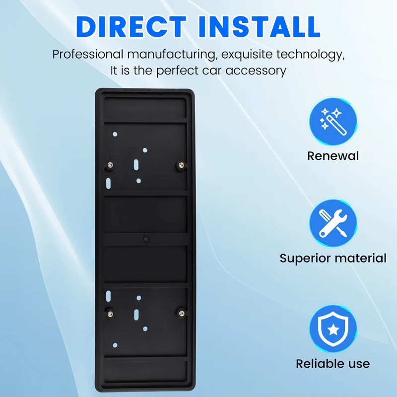 Рамка номерного знака автомобиля Держатель на переднем бампере 68213436 АК 68217847 AB