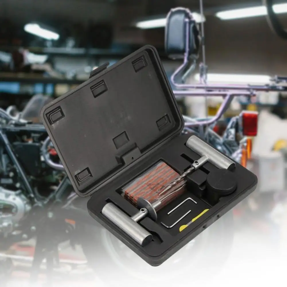 

Универсальный комплект для ремонта шин 37 шт./компл. простой в использовании Прочный ручной инструмент Плоский комплект для ремонта шин легк...