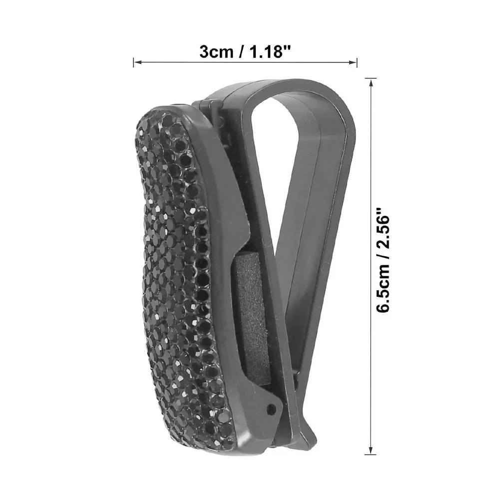 

Durable Sunglasses Clips Car Holder Clip Interior Parts Sunglasses 2pcs