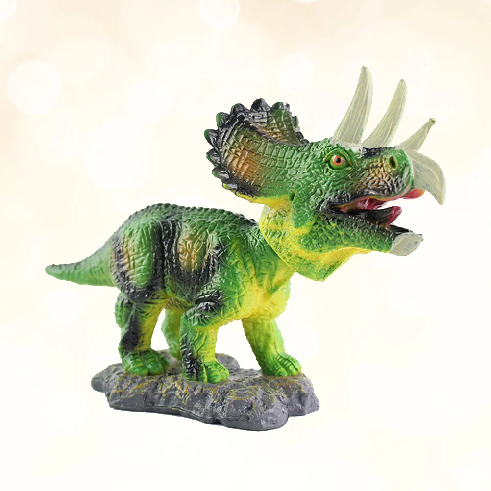 

1pcs Creative Decor Shake Model Triceratops for Car Store Home