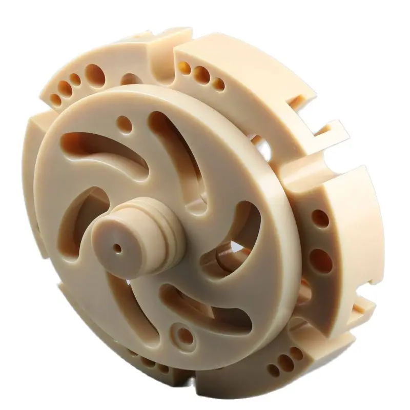 CNC Custom Machined Plastic Gear Prototype