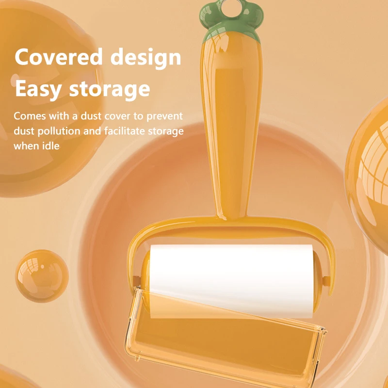 1 шт. отрывная рулонная бумага для волос липкий ролик удаления пыли щетка шерсти