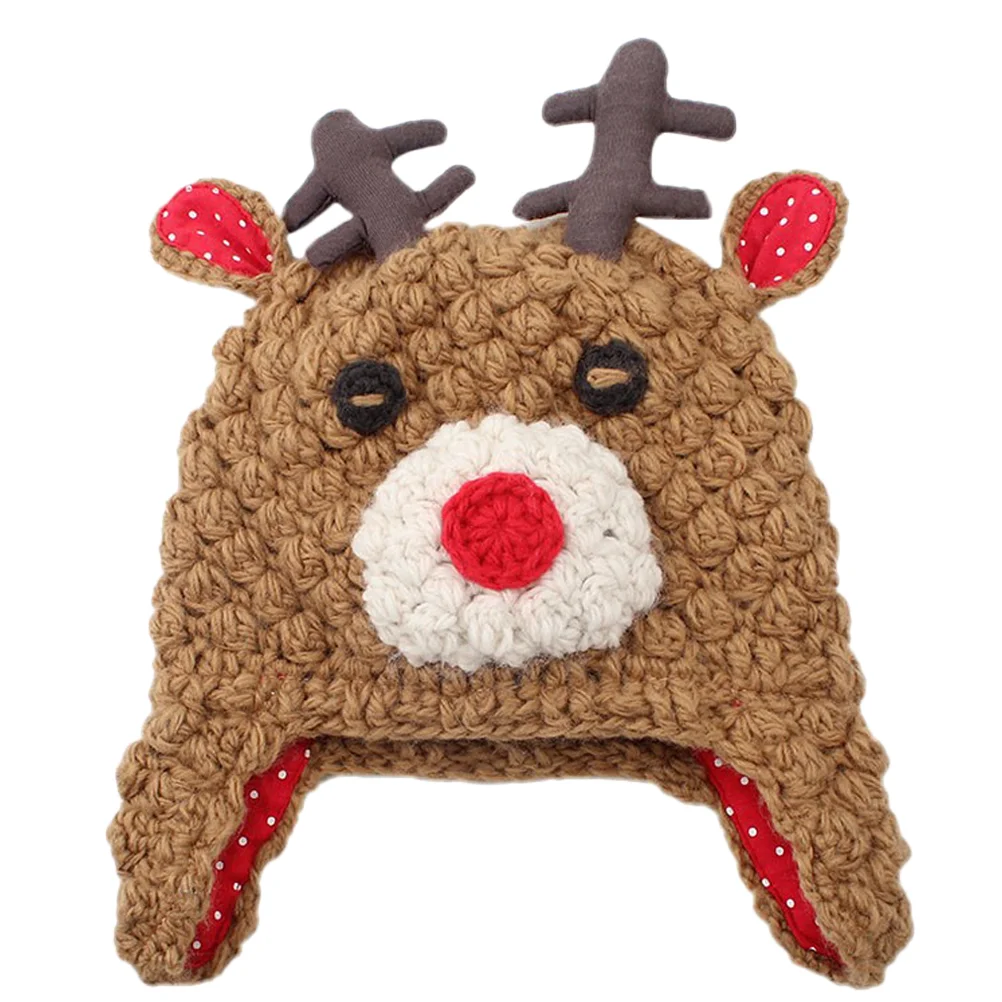 

Детская Вязаная Шапка-бини