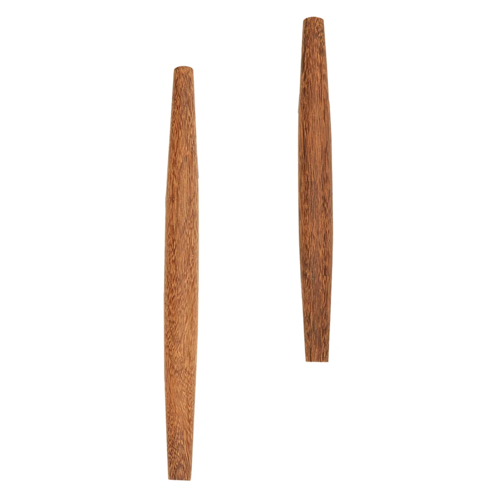 

2 Pcs Rolling Pin Baking Accessory Mini Kitchen Utensils Household Rod Stainless Steel Tool Rollers