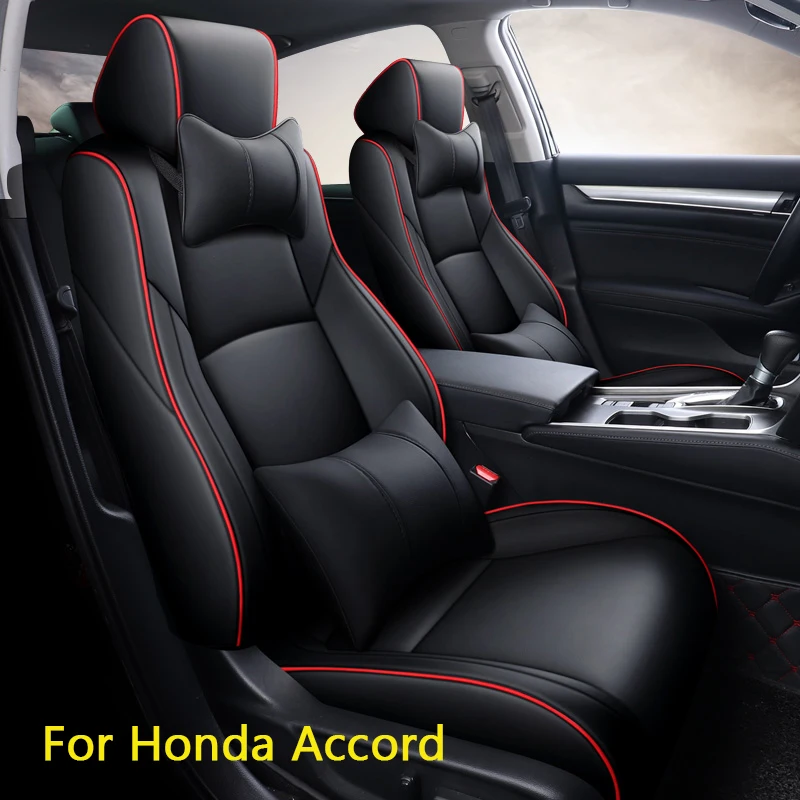

Car Special Seat Covers For Honda Select Accord 2018 -2021 Accord custom made Interior decoration Leatherette Premium Styling