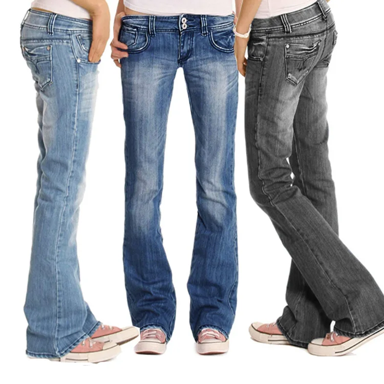 2023 Spring New Ladies Jeans Casual Slim Slim Denim Trousers Ladies