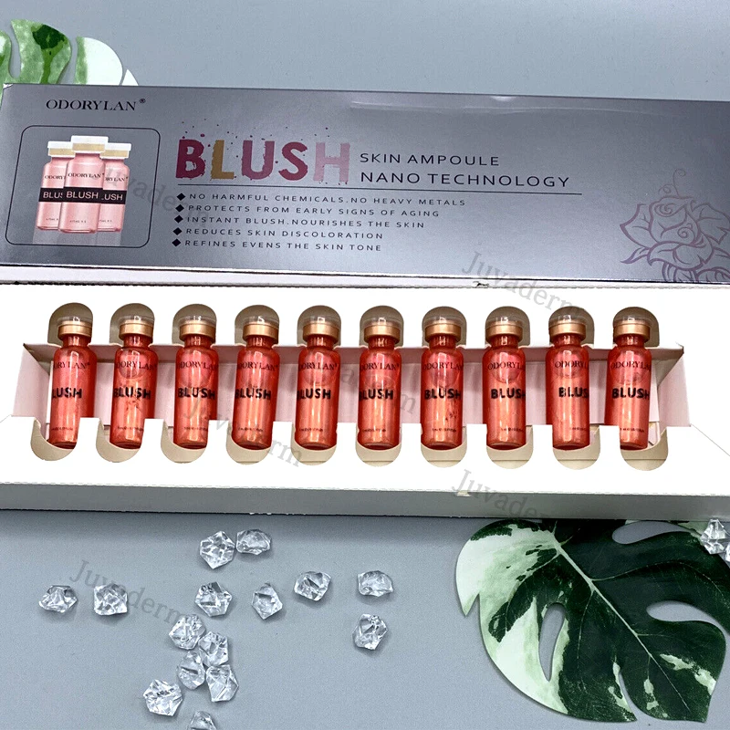 

Korean Cosmetics 5ml Blush BB Cream Glowing Ampoule Serum Set Meso White Brightening Serum Blush Nude Concealer for Mesotherapy