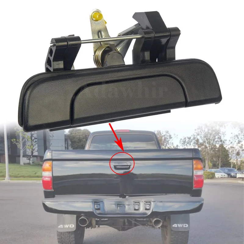 

6909035010 The New Rear Door Handle Cargo Box Door Handle for Toyota Tacoma Pickup Truck 1995-2004 69090-35010