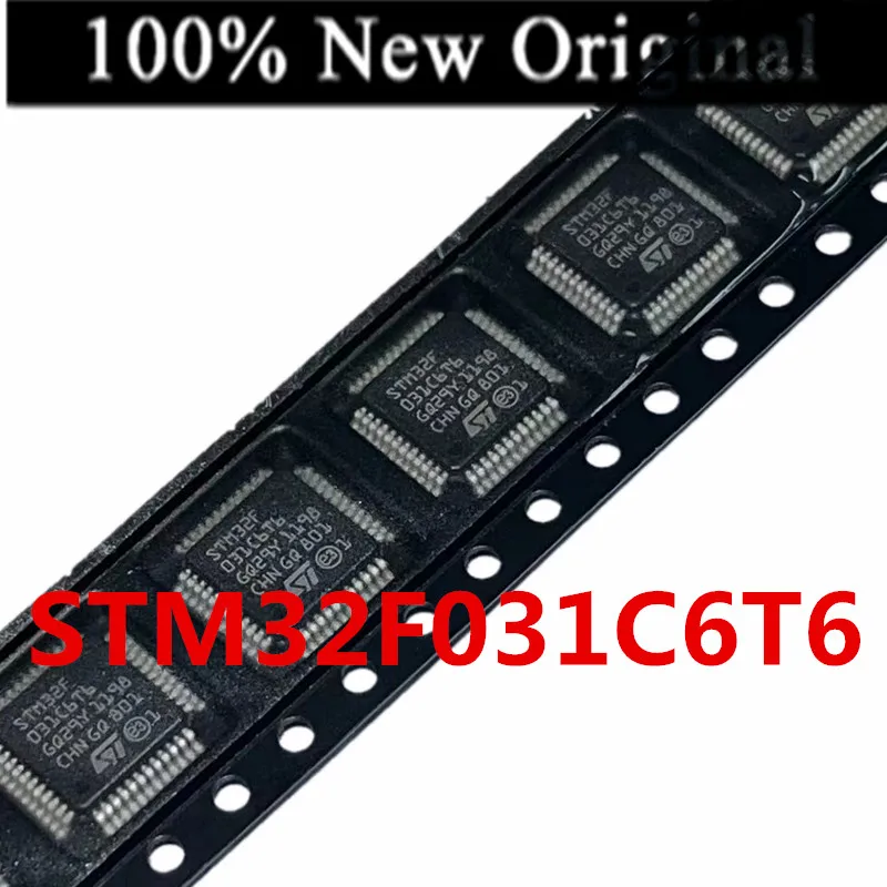 

10PCS/Lot STM32F031C6T6TR STM32F031C6T6 STM32F031 LQFP-48 100% new original Entry level 32-bit microcontroller chip