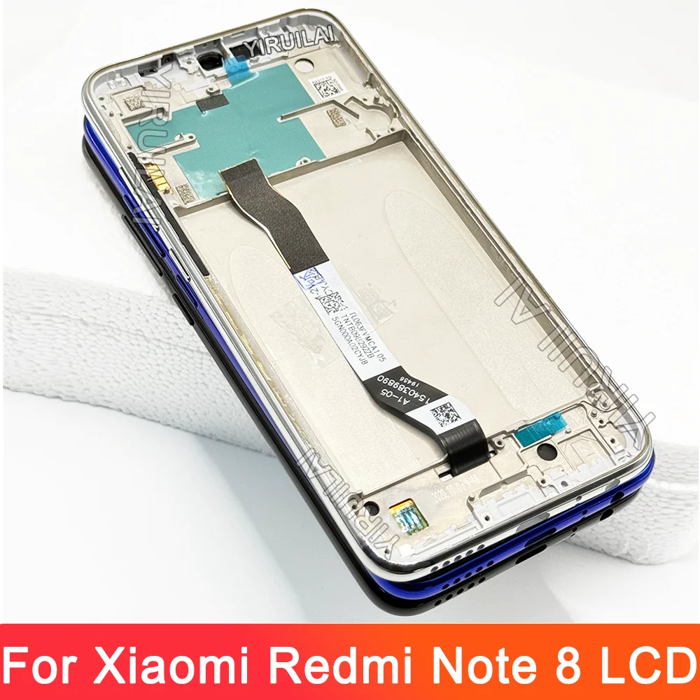 6 3-дюймовый дисплей для Xiaomi Redmi Note 8 ЖК-дисплей преобразователь сенсорного экрана