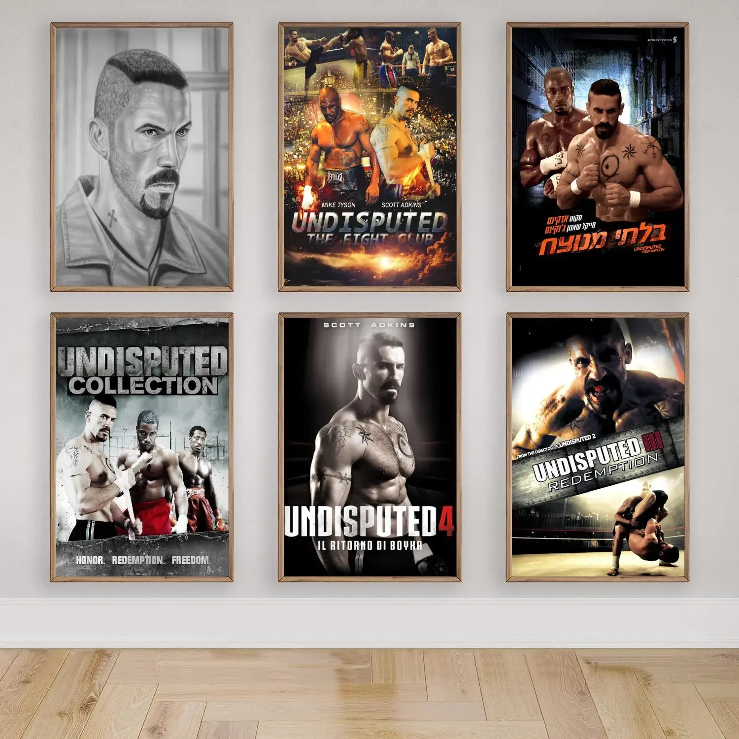 boyka актер боксер холст художественный постер и настенное искусство печать с