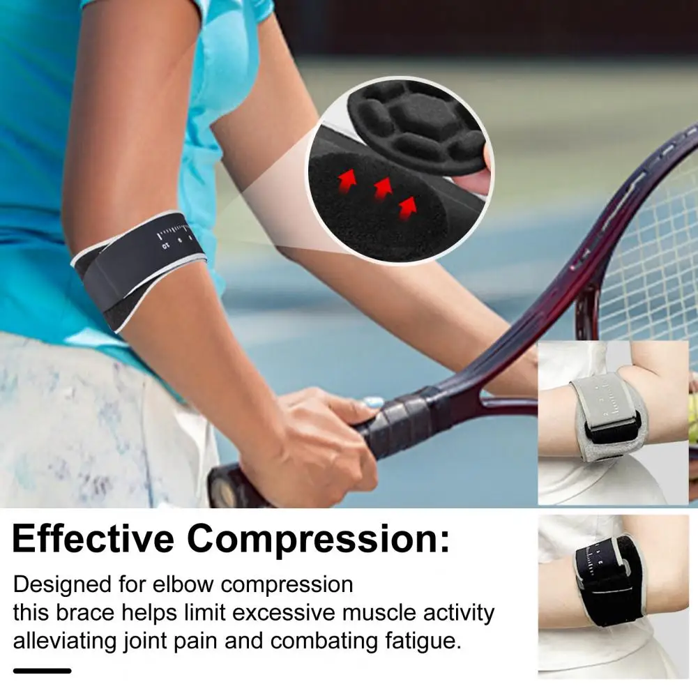 Теннисный локоть силиконовая накладка поддерживающая повязка на для тендинита