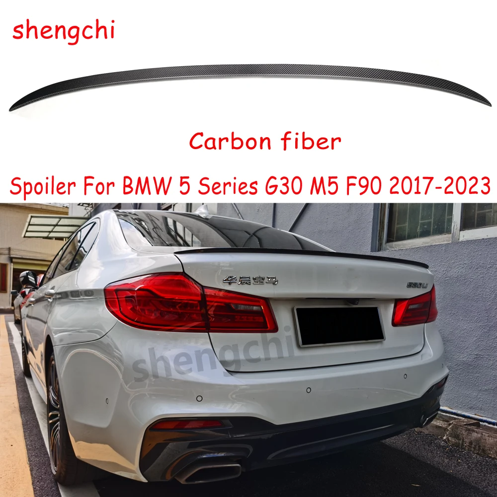 Задний спойлер для багажника из углеродного волокна G30 M5 крылья BMW 5 серии F90 520i 530i
