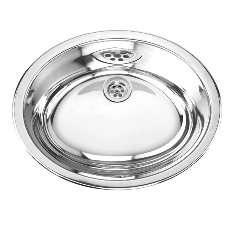 

Kitchen Hand Wash Basin Stainless Steel Small Round Hand Basin Sinks