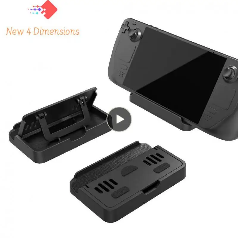 

Have Cooling Holes Chassis Base Adjustable Three-level Angle Small And Easy To Carry Console Chassis Base Games Accessories