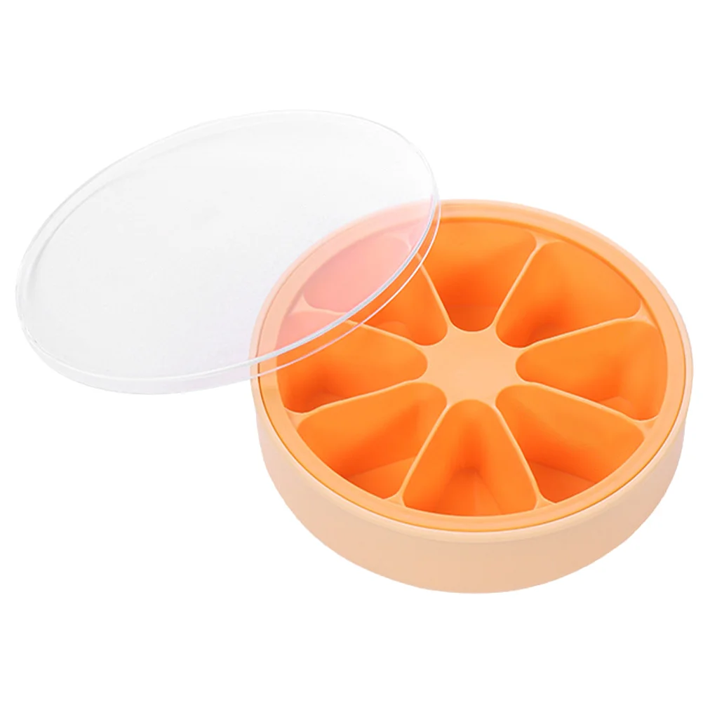 

Refrigerator Household Ice Mold Making Cube Maker Tray Lid Kitchen Supplies Bar DIY Tool Non-stick Plastic Pallet