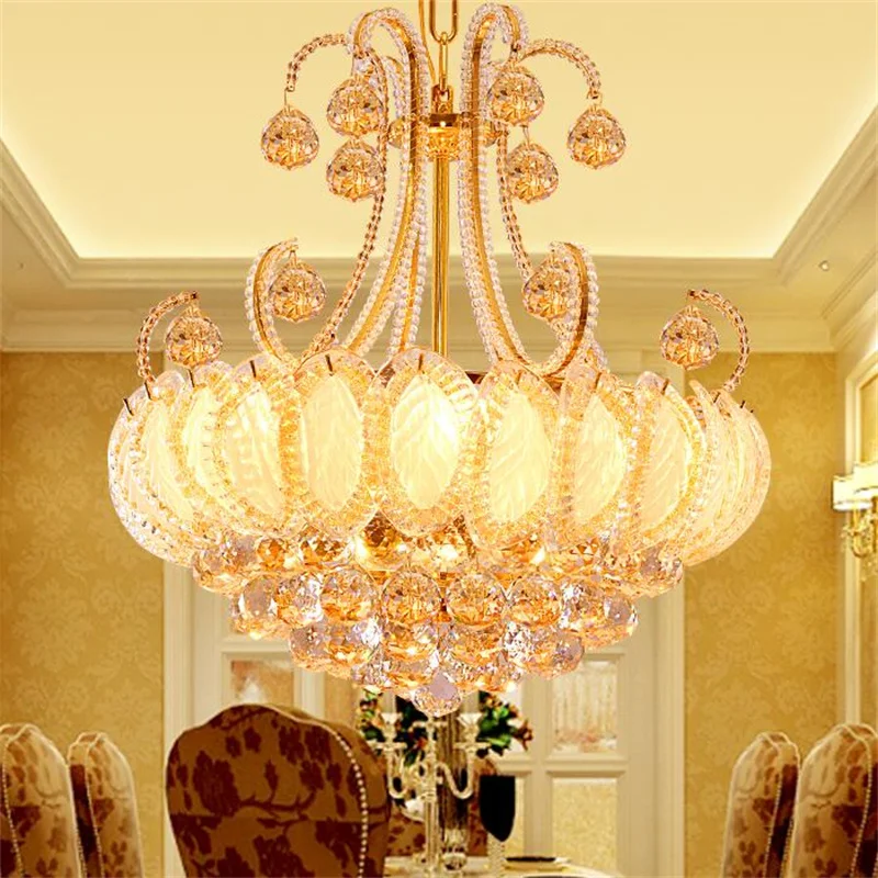 

Luxury Crystal Chandeliers Led Lamp For Living Room Bedroom Corridor Kitchen Modern Ceiling Chandelier Lighting Lustre Cristal