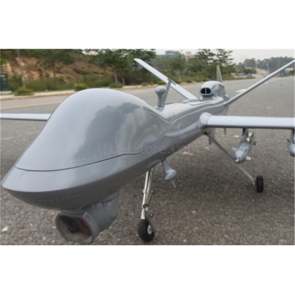 MQ-9 UAV Scale Predator из стекловолокна/конструкция Balsa FPV/UAV композитная платформа MQ9 Набор
