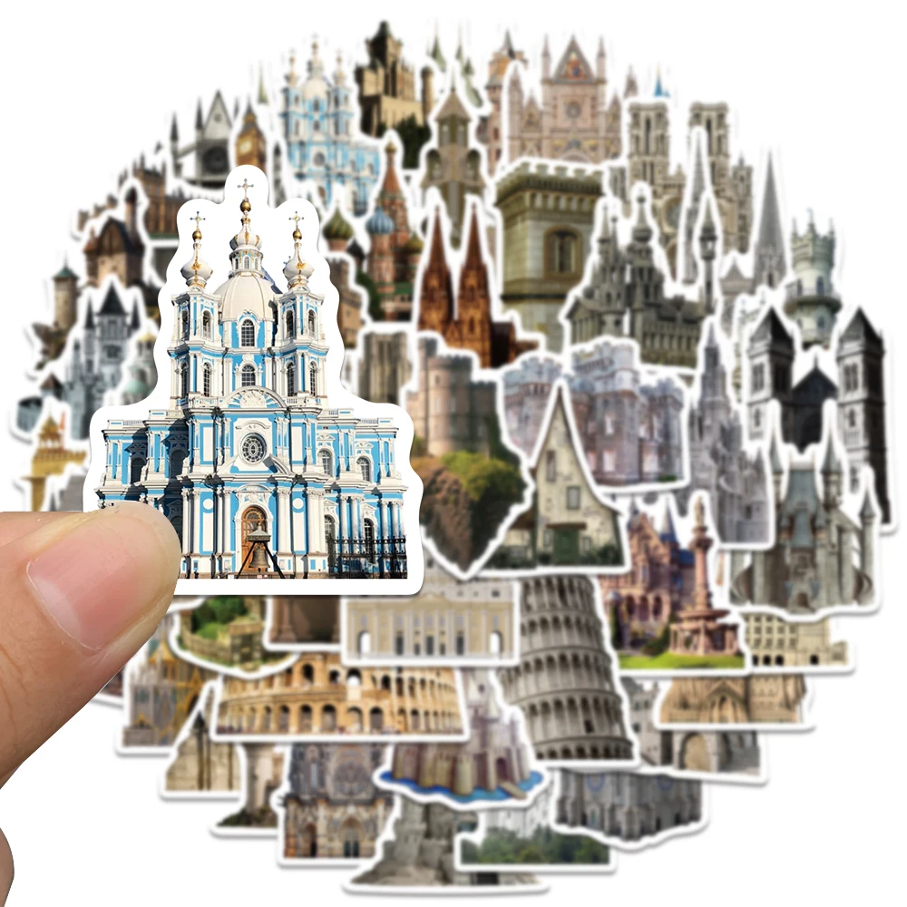 Ретро средневековый европейский замок 50 шт