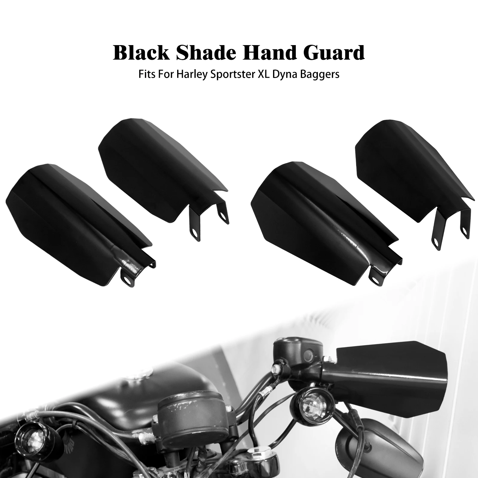 

2 шт., Защитные чехлы для Мотоциклов Harley Dyna Sportster XL 1200
