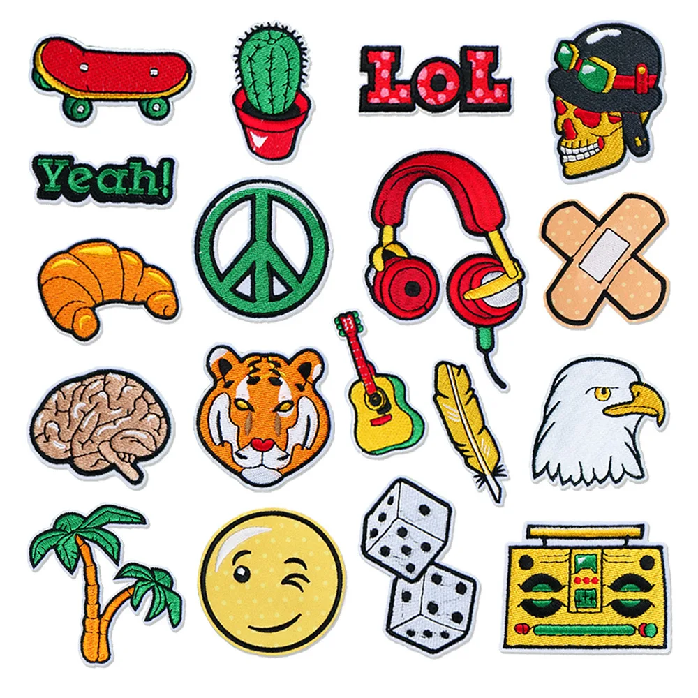 Мультяшный кокосовый орел череп гарнитура комбинированная ткань обувная одежда