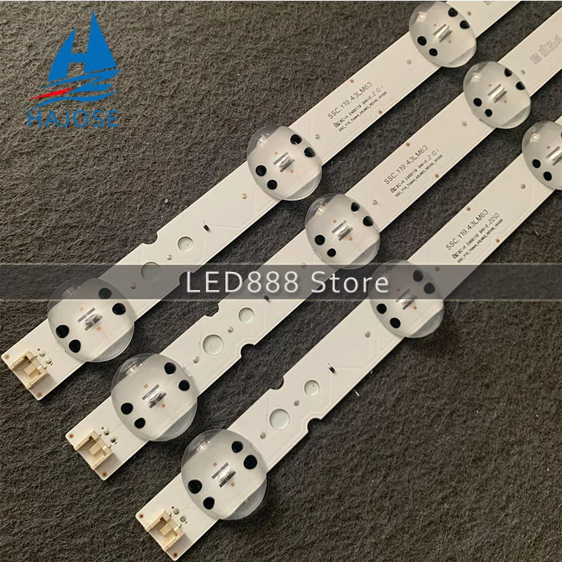 Светодиодная лента для подсветки 43lm6300pub 43lm6300 43''LGIT _ Y19 43lm63_rev07 43LM6300PLA HC430DU