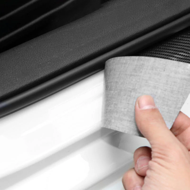 Багажник автомобиля наклейки на порог защитные полоски от царапин для Subaru STI Forester