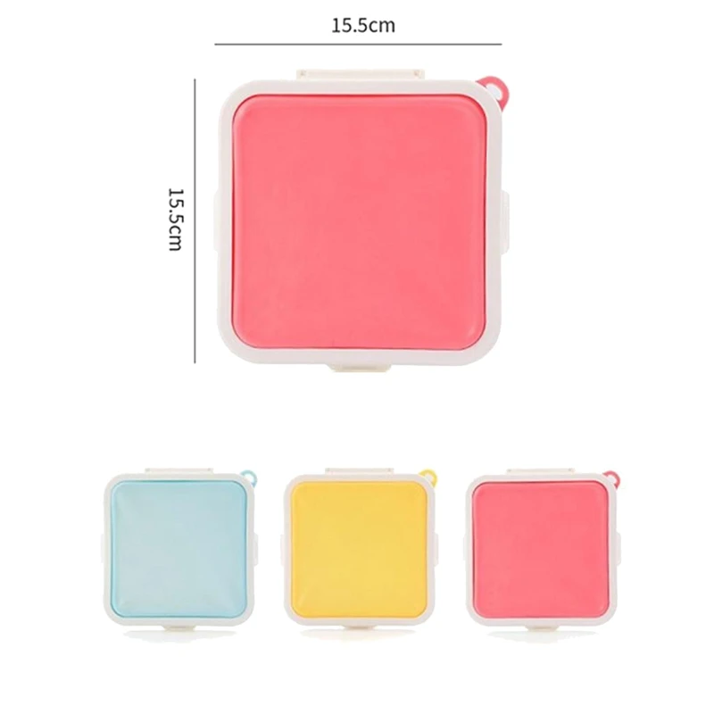 Ящик для хранения сэндвич-салатов ланч-боксы обеда многоразовый контейнер еды