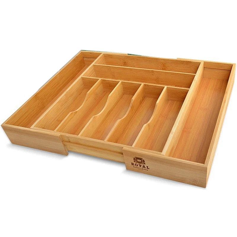 

Drawer Storage Box Underwear Storage Box Kitchen Cutlery Divider and Organize the Drawer Can Extend the Knife Box
