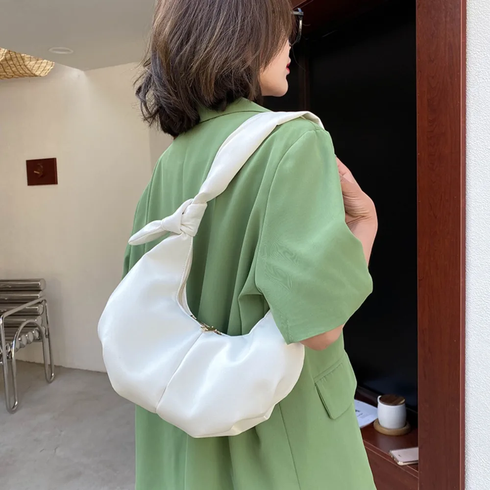 Кожаные сумки в форме полумесяца для подмышек водонепроницаемая сумка на одно