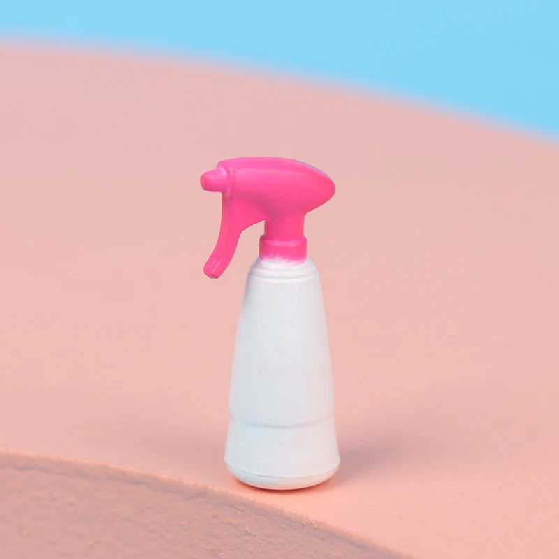 

2Pcs 1:12 Dollhouse Miniature Kettle Watering Can Water Bottle Spill Can Model For Doll House Decor Accessories Kids Toys