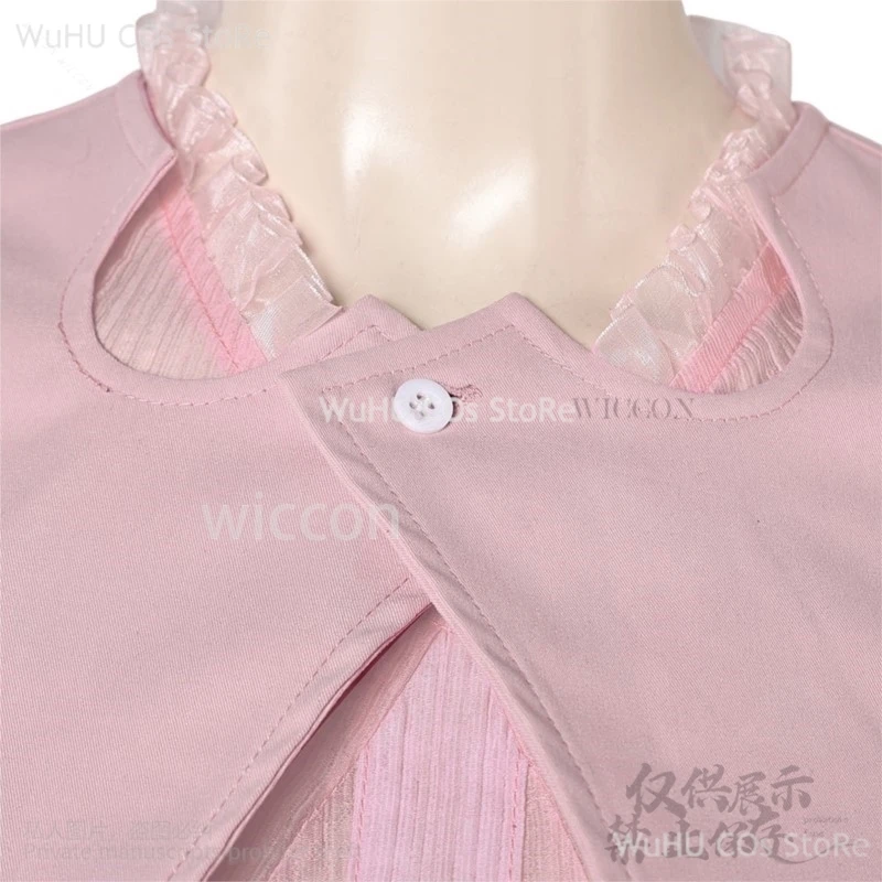 Glinda Косплей Униформа Ведьмы Волшебный Костюм Аниме Фильм Wicked Cos Для Хэллоуина