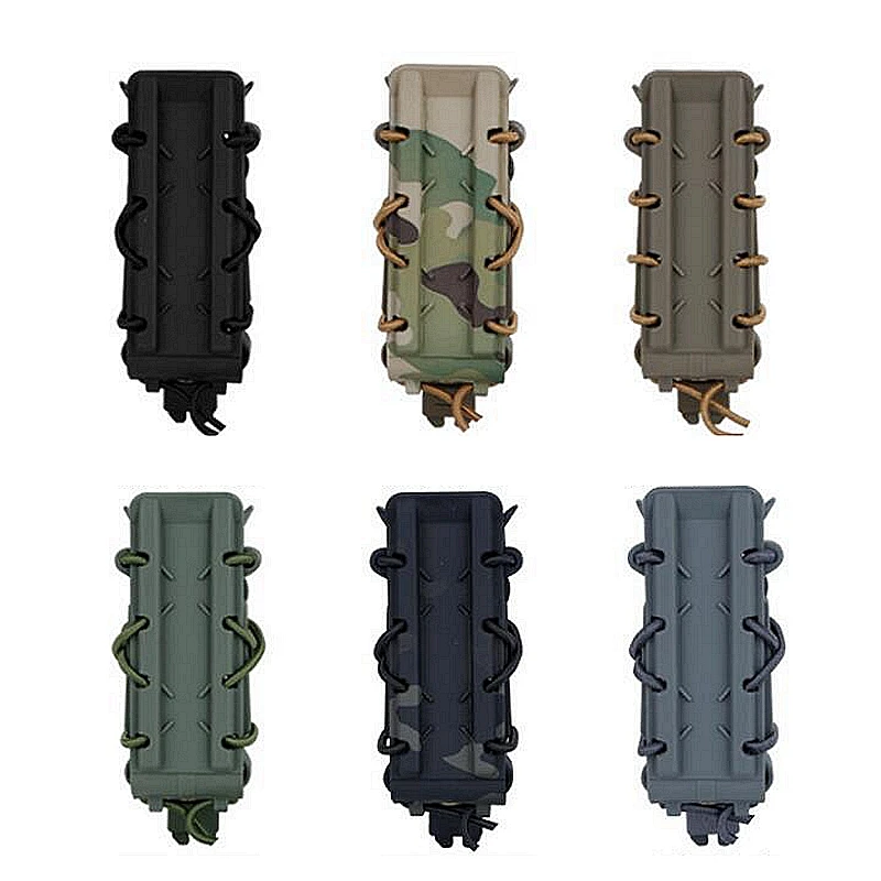 

New Tactical 9mm Magazine Pouch Holster Molle Belt Fast Attach Carrier Nylon Airsoft 45ACP Pistol Mag Pouch