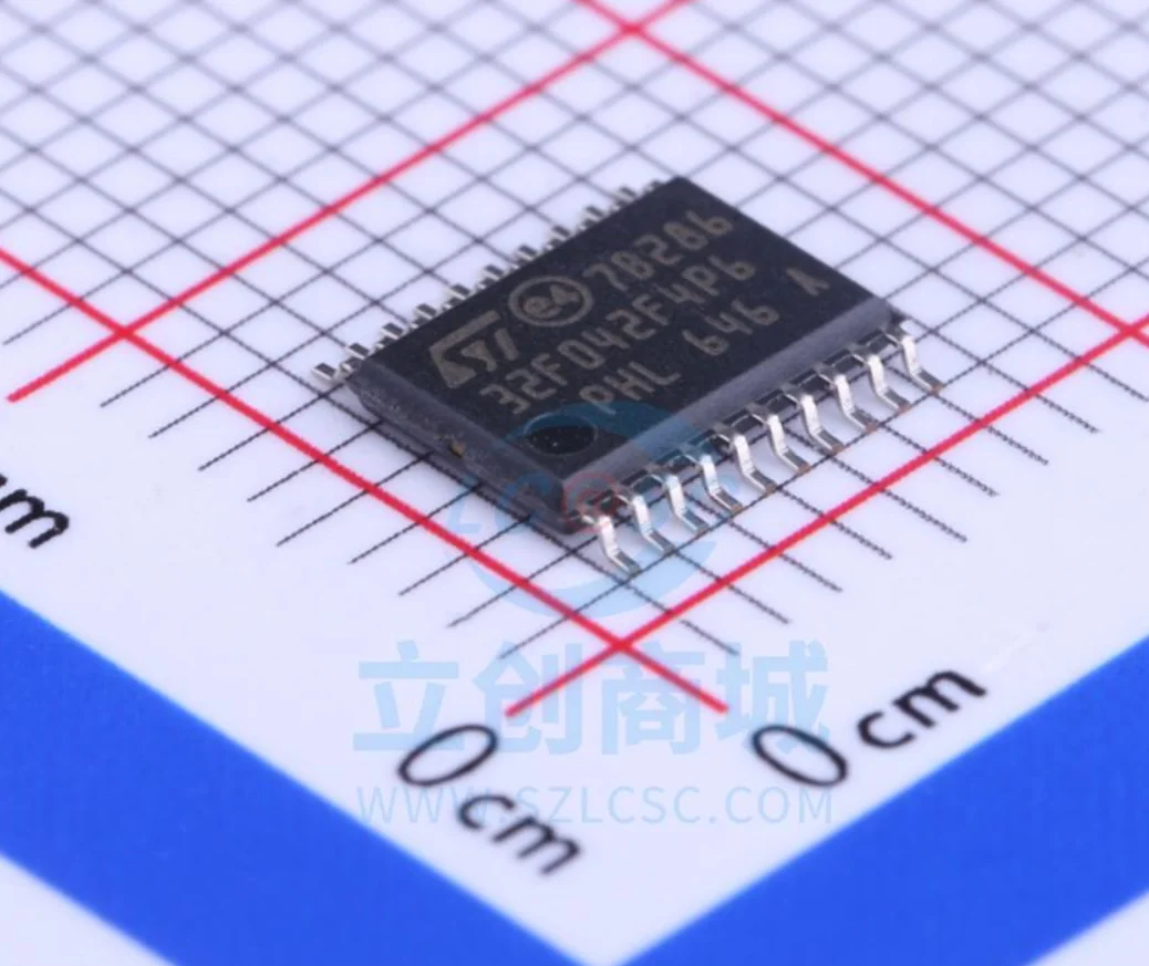 

STM32F042F4P6 Package TSSOP-20 New Original Genuine Microcontroller (MCU/MPU/SOC) IC Chi