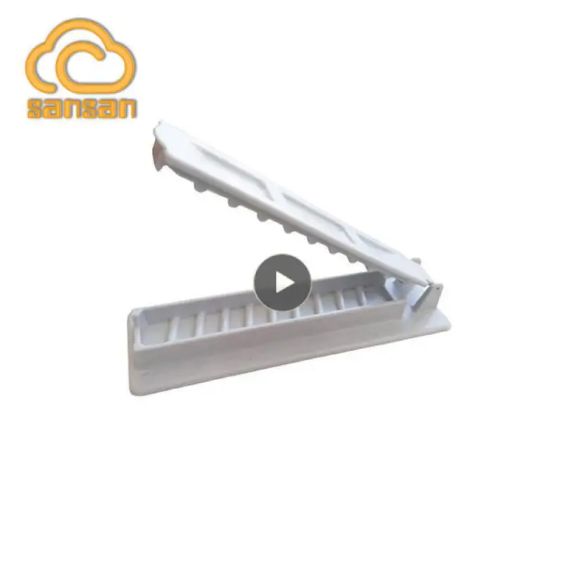 

Simple Bbq Meat Skewer Machine Single Row Kebab Press Maker Reusable Labor-saving Kebab Maker Bbq Tools Bbq Skewer Maker Plastic