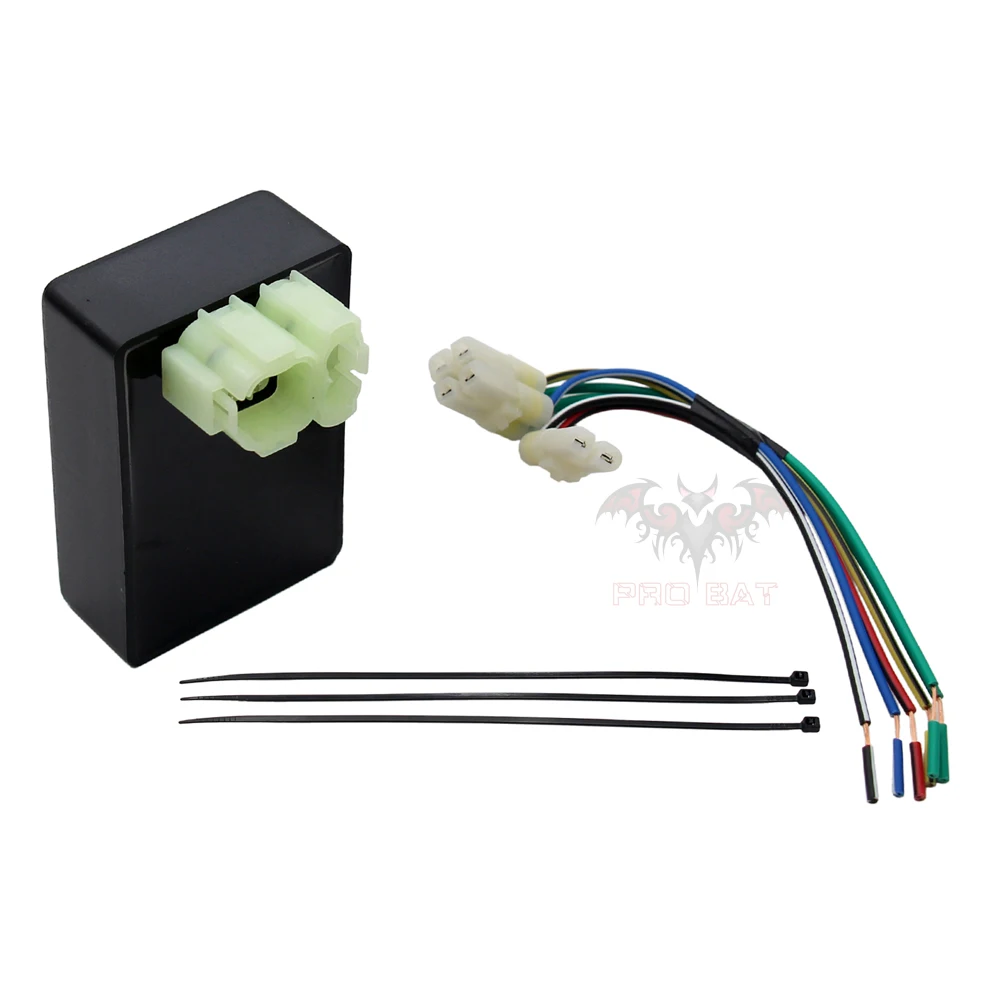 6 контактов DC CDI Box кабель адаптер Жгут проводов комплект штекеров 50cc 125cc 150cc 200cc 250cc 300cc GY6 двигатель ATV китайский скутер картинг