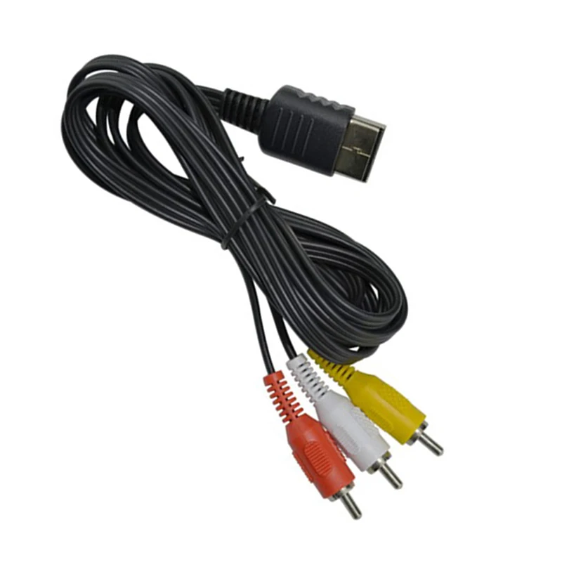 

1PC 1.8M Composite AV Audio Video TV Adapter Cable for SEGA Dreamcast RCA Cord